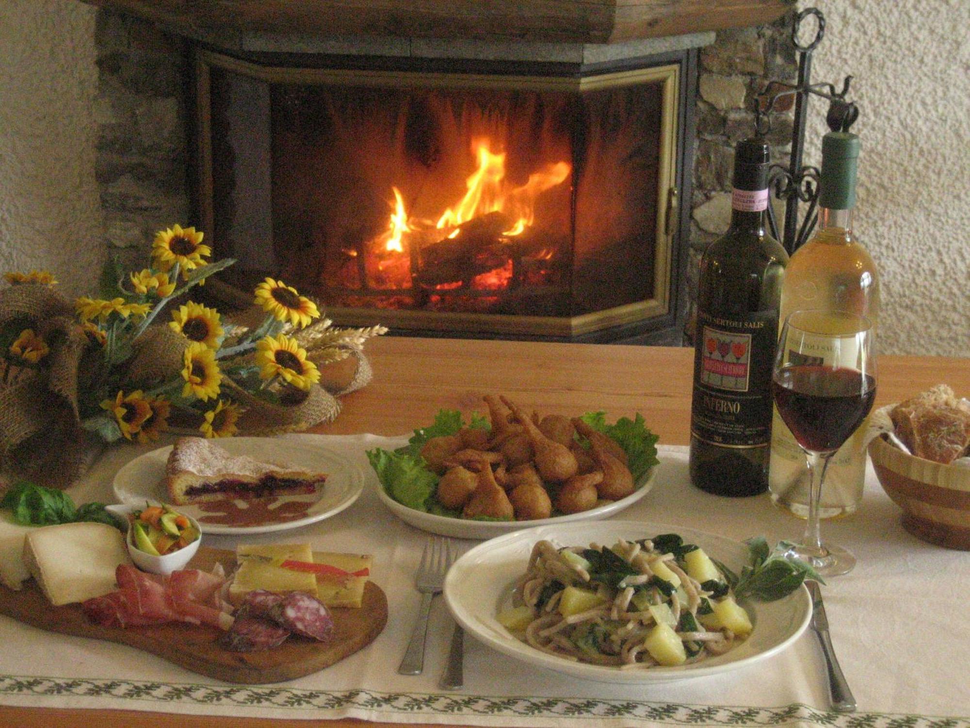 Agriturismo Raethia Isolaccia Zewnętrze zdjęcie